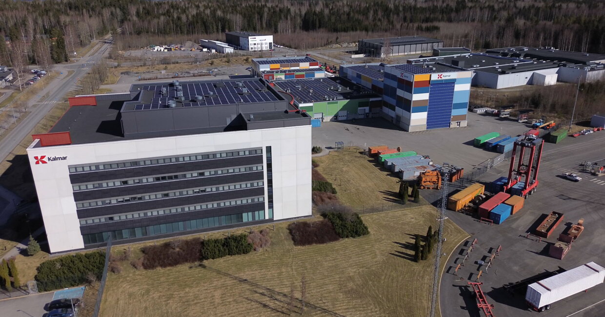 Kalmar's Innovation Centre in Tampere Finland sets new standards as zero emission site